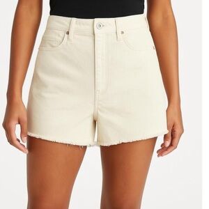 NWT Old Navy High Waist Cream Shorts